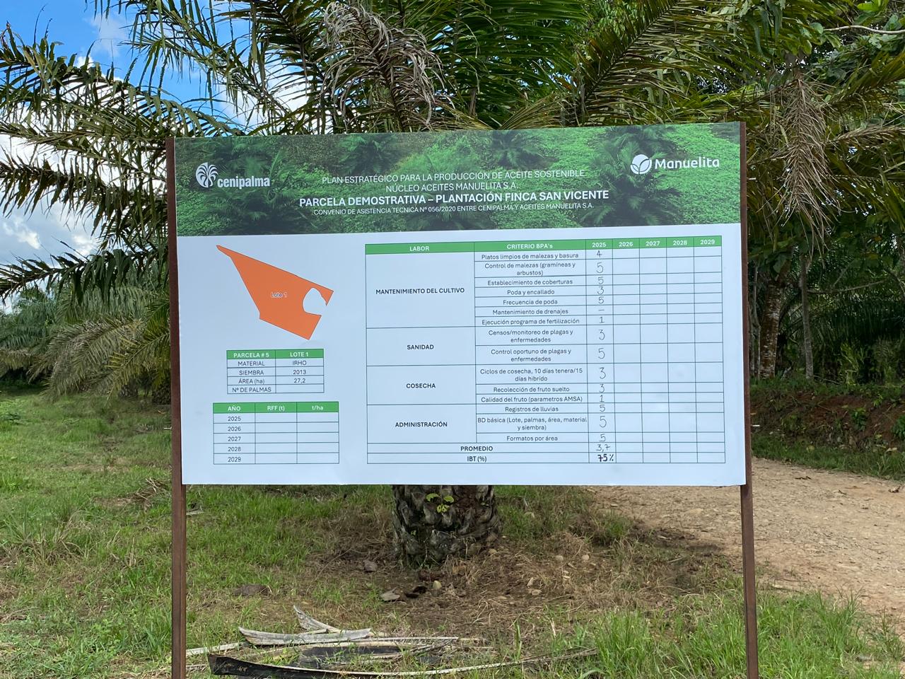 Vallas Informativas – Aceites Manuelita